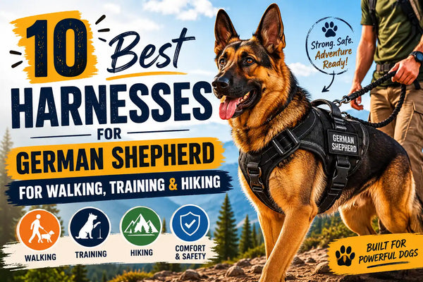 10 Best Harnesses for German Shepherd for Walking