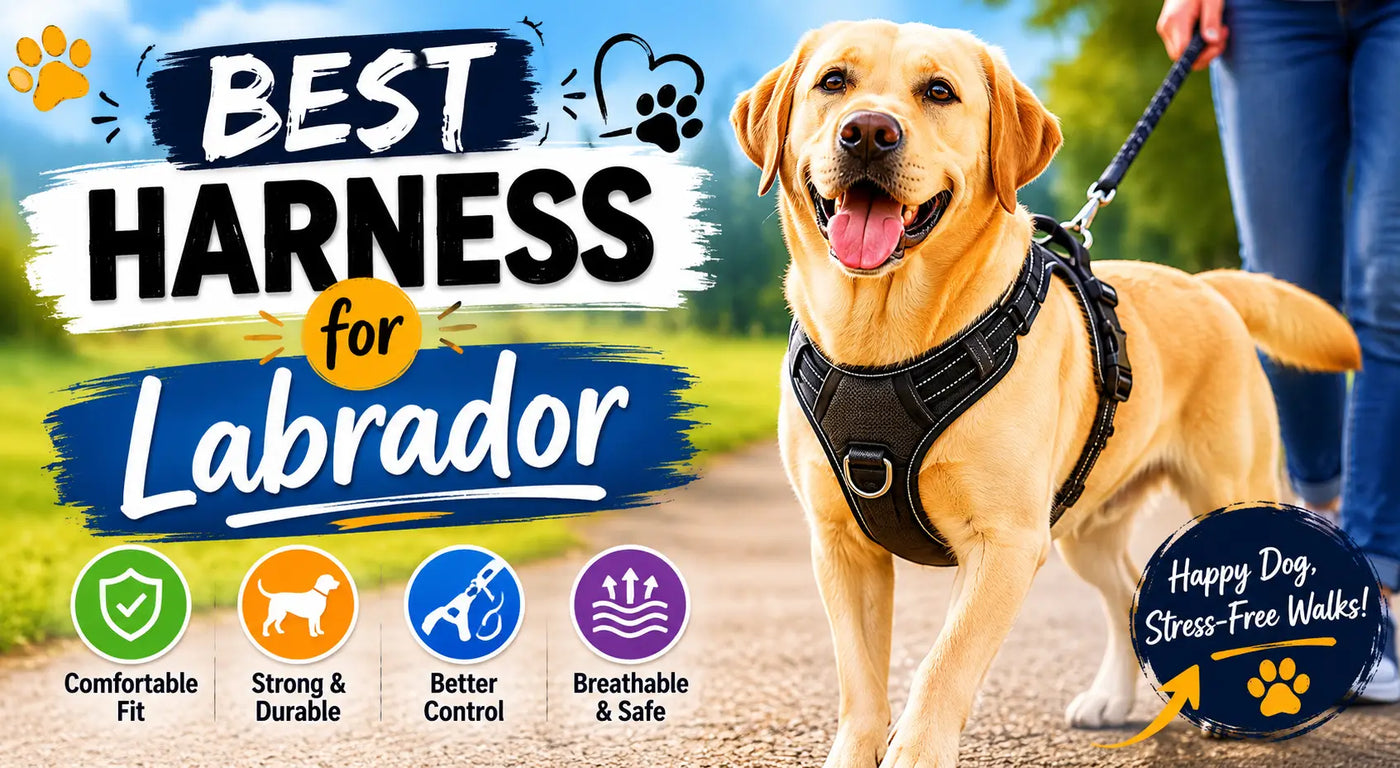 Best Harness for Labradors: Comfortable No-Pull Options for Daily Walks