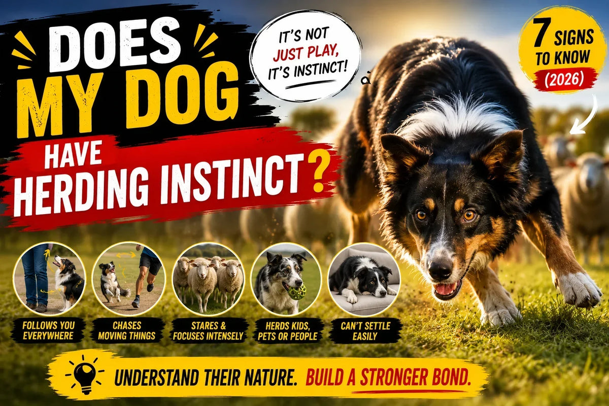 does my dog have herding instinct