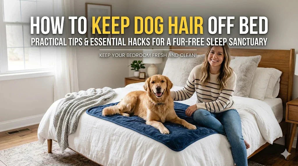 How to Keep Dog Hair Off Bed