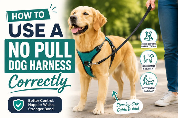 How to Use a No Pull Dog Harness Correctly