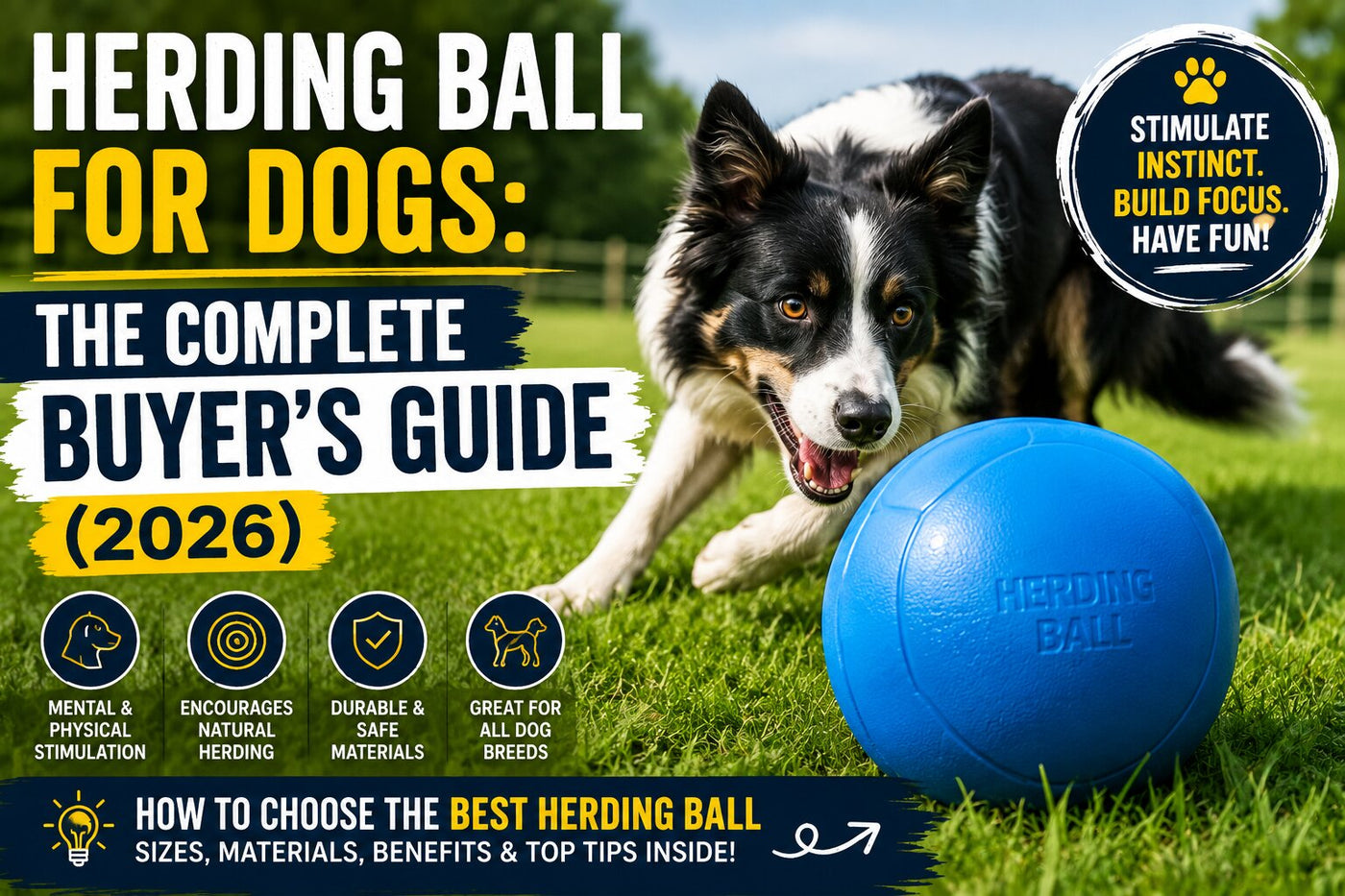 herding ball for dogs