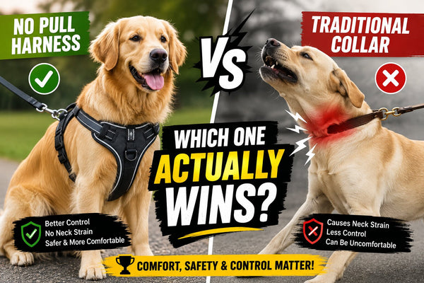 Dog No Pull Harness vs Traditional Collar: Which One Actually Wins?