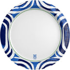 Dixie Ultra, Large Paper Plates, 10 Inch, 100 Count, 3X Stronger*, Heavy Duty, Microwave-Safe, Soak-Proof, Cut Resistant, Disposable Plates for Heavy, Messy Meals