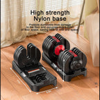Adjustable Dumbbells for Home Gym – 15-in-1
