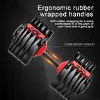 Adjustable Dumbbells for Home Gym – 15-in-1 Weight Set (5–52.5 lbs Each)
