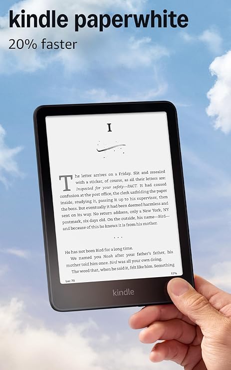 Amazon Kindle Paperwhite 16GB (Newest Model) – 7” Glare-Free Display, Waterproof eReader with Weeks of Battery Life (Black)