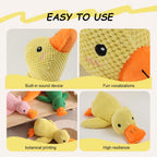 Duck Dog Toy – Durable Squeaky Plush Toy for Aggressive Chewers, Calming & Interactive Play