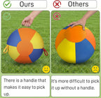 Herding Ball for Dogs – Durable Tear-Resistant Inflatable Exercise Ball with Handle