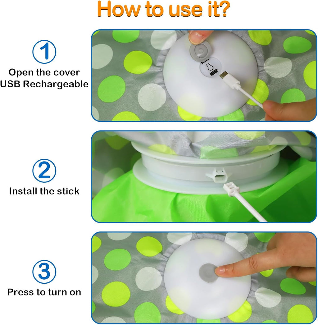 Interactive Cat Toys for Indoor Cats – Rechargeable Moving Feather