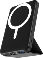 Magsafe Charger Power Bank 10000mAh – Magnetic Wireless Portable Charger with Foldable Stand, LED Display & 22.5W PD Fast Charging