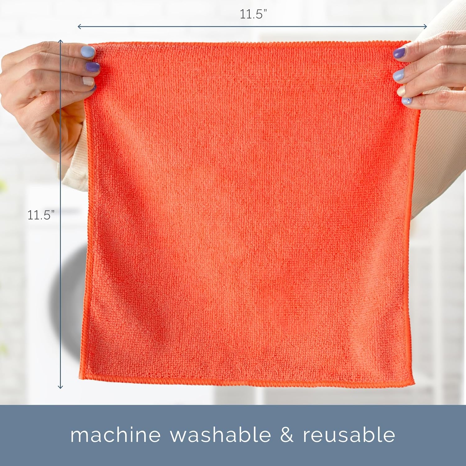 Microfiber Cleaning Cloths – 12 Pack Ultra Soft