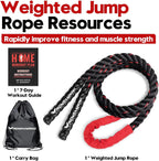 Weighted Jump Rope – Heavy 3LB/4LB/5LB Skipping Rope