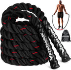 Weighted Jump Rope – Heavy 3LB/4LB/5LB Skipping Rope for Men & Women, Full Body Workout for Strength, Cardio, and Muscle Building