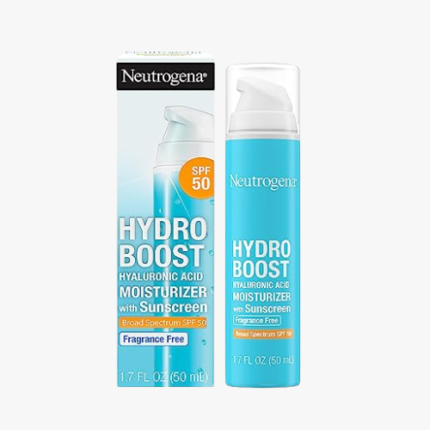 Neutrogena Hydro Boost Hyaluronic Acid Facial Moisturizer with Broad Spectrum SPF 50 Sunscreen