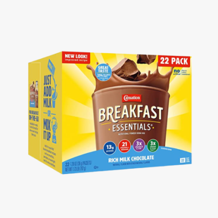 Powder Drink Mix, Rich Milk Chocolate, 22 Count Box of Packets